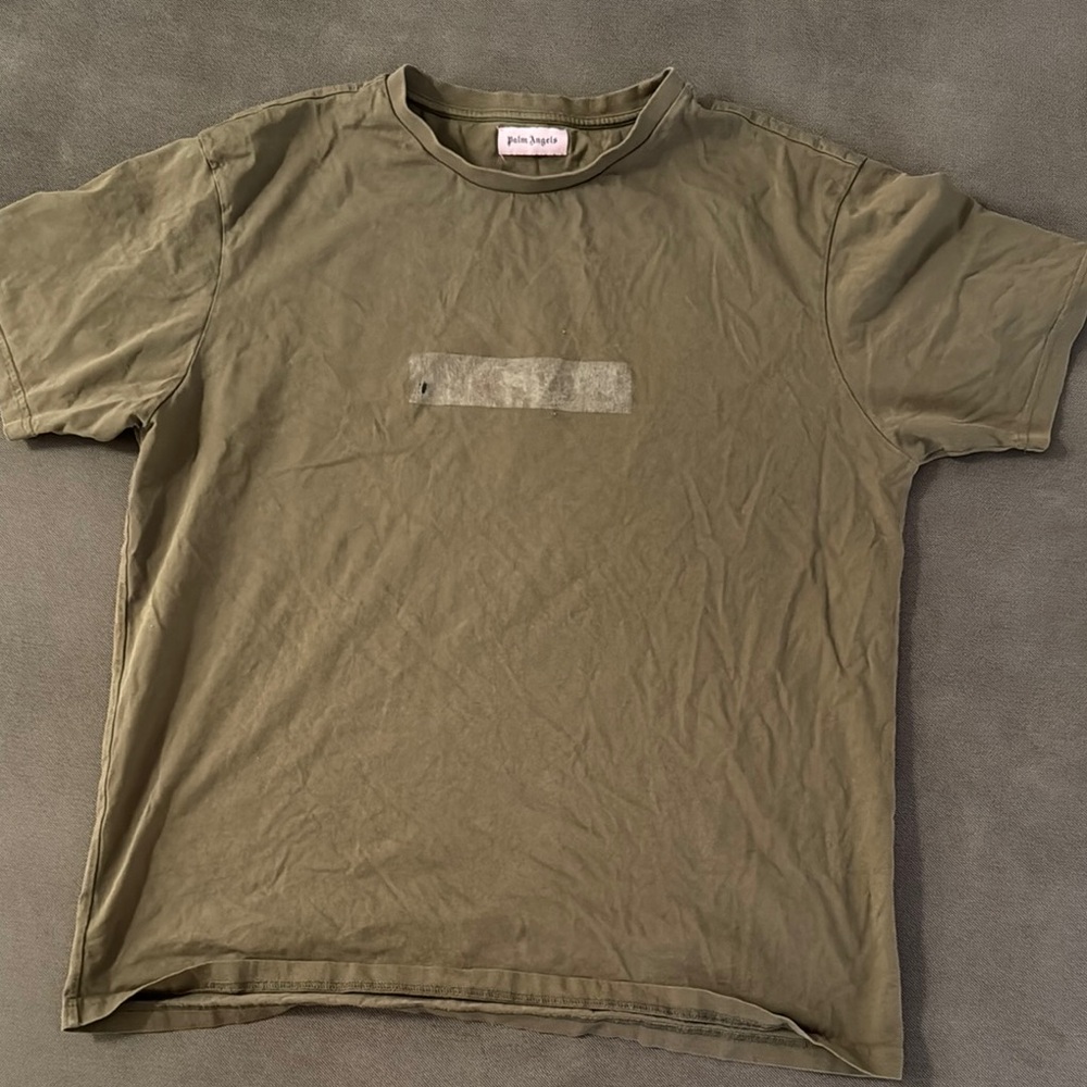 Green Men's PALM ANGELS shirt